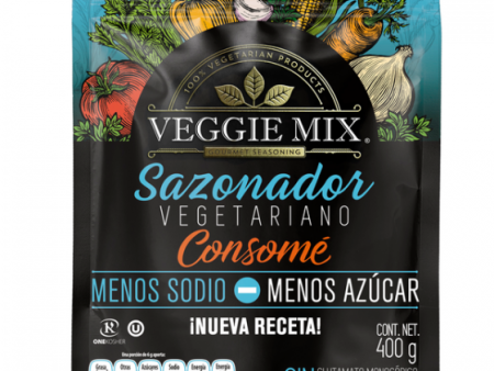 Veggie Mix, Consomé Sazonador Vegetariano, 400g Hot on Sale