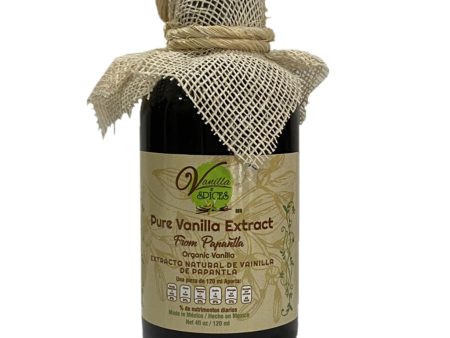 Gaya, Extracto de Vainilla Orgánica, 120 ml Online