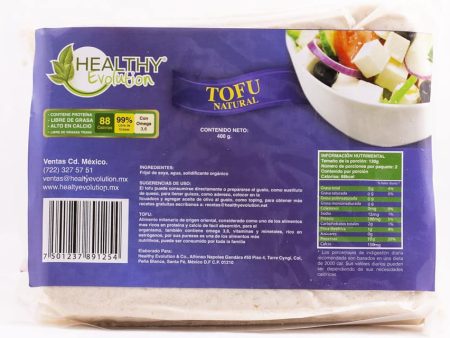 Healthy Evolution, Tofu natural, 400g For Cheap