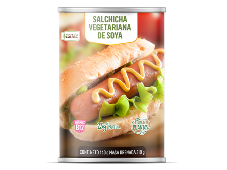 Salchicha 440gr, Lata Sale