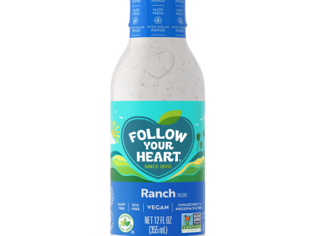 Follow Your Heart, Aderezo Ranch, 355ml Hot on Sale