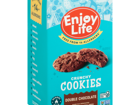 Enjoy Life, Galleta Crujiente Doble Chocolate, Sin Gluten Online