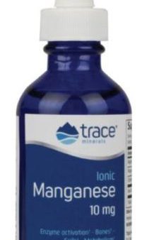 Trace Minerals, Manganeso Iónico, 10mg Fashion