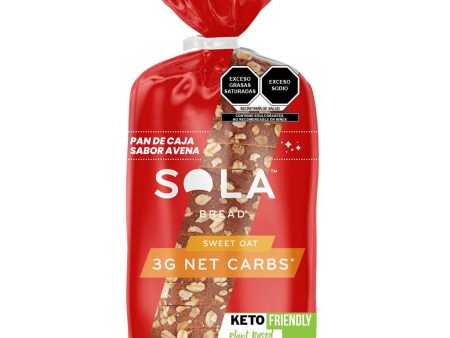 Sola, Pan de Caja, Sabor Avena, Keto, 397g Fashion