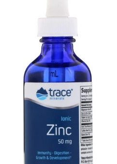 Trace Minerals, Zinc Iónico, 50mg Fashion