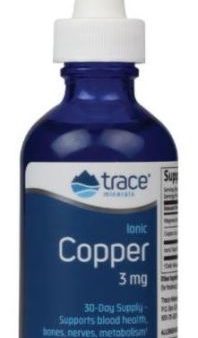 Trace Minerals, Cobre Iónico, 3mg Online Sale