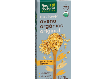 Real Natural, Leche Orgánica de Avena, Sin Azúcar Fashion