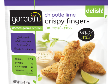 Chipotle Lime Crispy Fingers, Gardein, 270g Online now