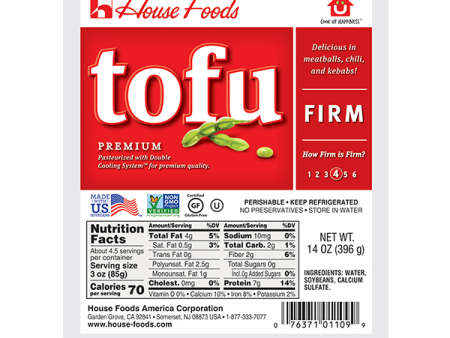 House Foods, Tofu Firme Premium, Sin Gluten, 396g Online now