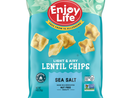 Enjoy Life, Botana de Lentejas y Sal de Mar, Sin Gluten, 113g Sale