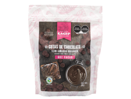 Cacep, Gotas de Chocolate 60% Cacao, 500g Supply