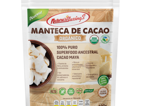 Nature s Blessings, Manteca de Cacao, 400g Cheap