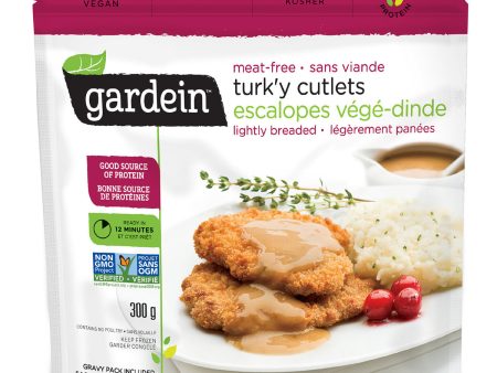 Gardein, Turk y Cutlets, Lightly Breaded 352g Supply