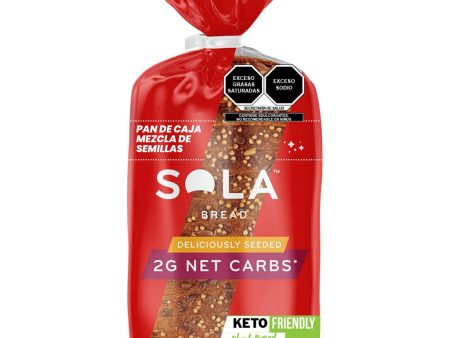 Sola, Pan de Caja, Multigrano Keto, 397g on Sale