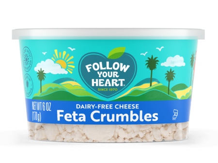 Follow Your Heart, Feta Crumbles, 168gr Online Hot Sale