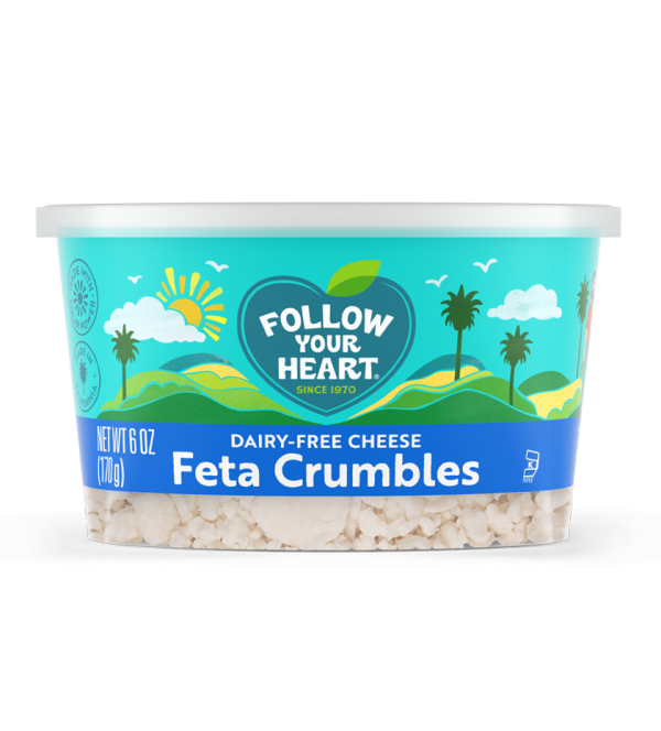 Follow Your Heart, Feta Crumbles, 168gr Online Hot Sale