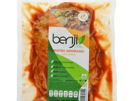 Benji, Bistec Adobado Vegano, 400g Fashion