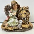 LION LAMB W ANGEL FIGURE-7068 Online Hot Sale