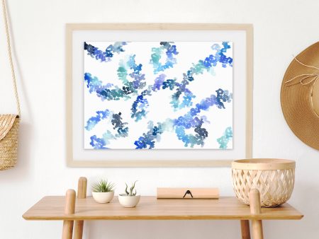 Exhalation in Blue - Art Print Sale