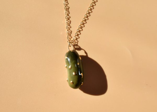 Pickle Necklace Hot on Sale