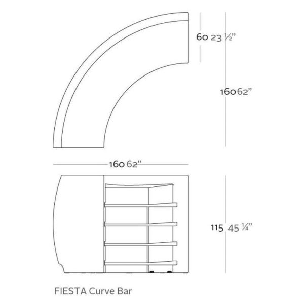 Fiesta Curved Bar - Basic Online