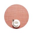 Mini Basketweave Round Placemat (Set of 4) For Cheap