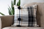 Hand Woven Julia Plaid Pillow Online