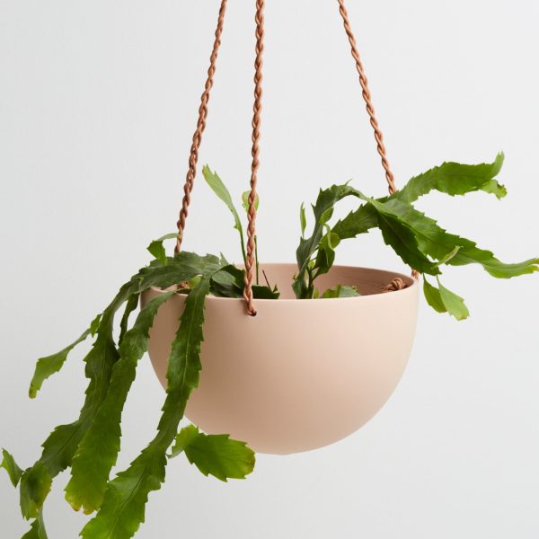 Block Colour Dome Hanging Pot Online now