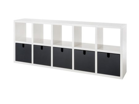 Modular Bookshelf - 10 Shelves Online Sale