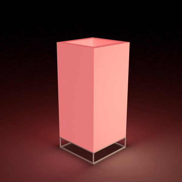 Illuminated Vela High Cube Planter Sale