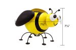 Bumble Bee Metal Planter with Pot Liner Succulent Pot Gardening Decoration Online now