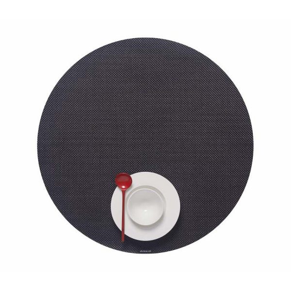 Mini Basketweave Round Placemat (Set of 4) For Cheap