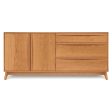 Catalina 3 Drawers On Right, 2 Doors On Left Buffet Hot on Sale