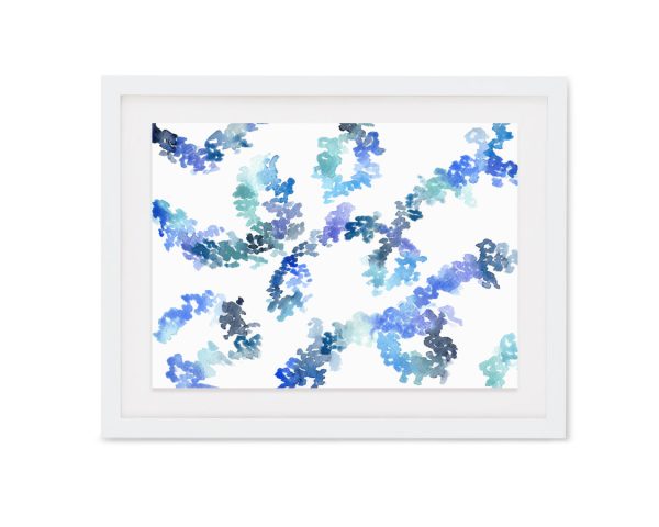 Exhalation in Blue - Art Print Sale