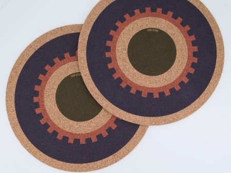 Vita Large Cork Placemats (Set of 2) Online Sale