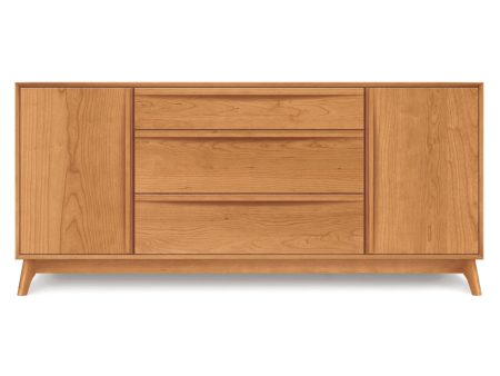 Catalina 1 Door On Either Side Of 3 Drawer Buffet Cheap