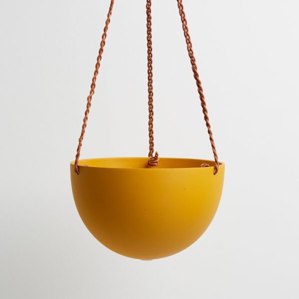 Block Colour Dome Hanging Pot Online now