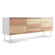 Clad 3 Door Credenza Cheap