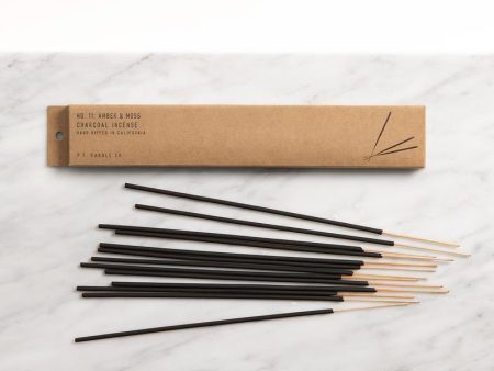 Amber & Moss Incense - Pack of 15 Hot on Sale