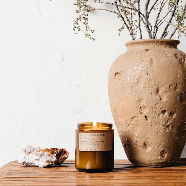 Amber & Moss Soy Candle Fashion