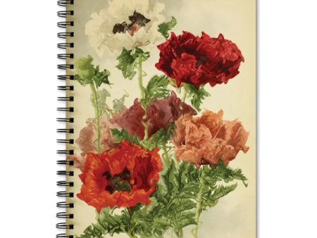 Vintage Flowers Notebook Discount