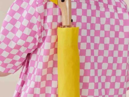 Yellow Eco-Friendly Duckhead Umbrella on Sale