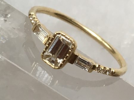 Diamond Baguette Engagement Ring Supply