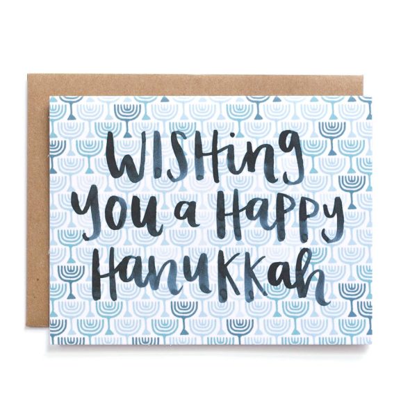 Hanukkah Wishes Boxed Set of 8 Online Sale