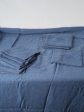 Blue French linen serviettes x11 & tablecloth Sale