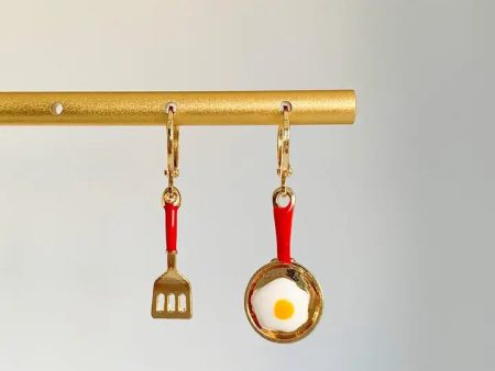 The Breakfast Huggie Earrings Online Hot Sale