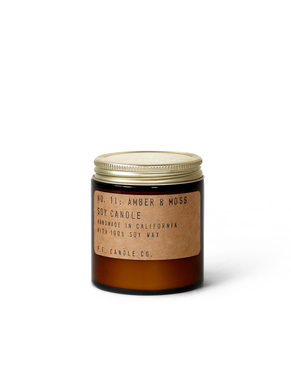 Amber & Moss - 3.5 oz Mini Soy Candle Online now