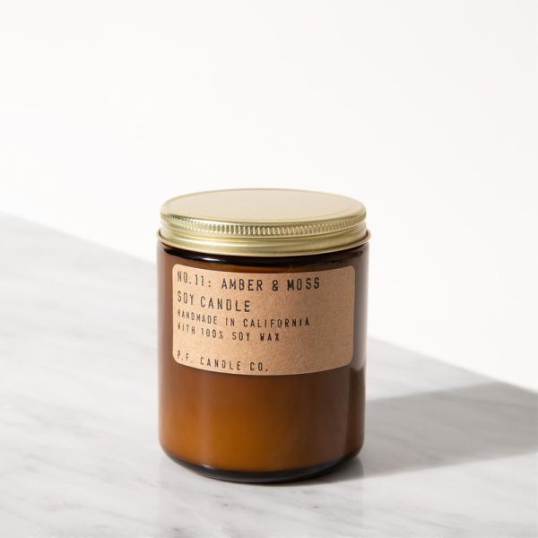 Amber & Moss Soy Candle Fashion