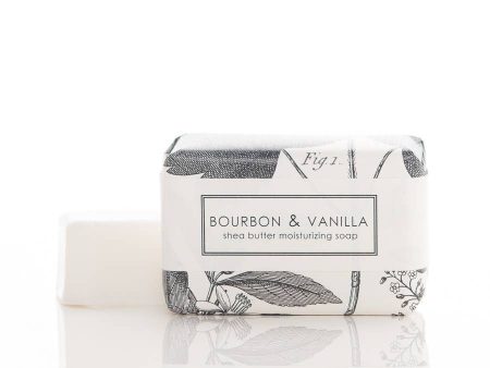 Bourbon & Vanilla Shea Butter Bar Soap Cheap