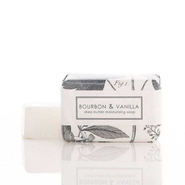 Bourbon & Vanilla Shea Butter Bar Soap Cheap